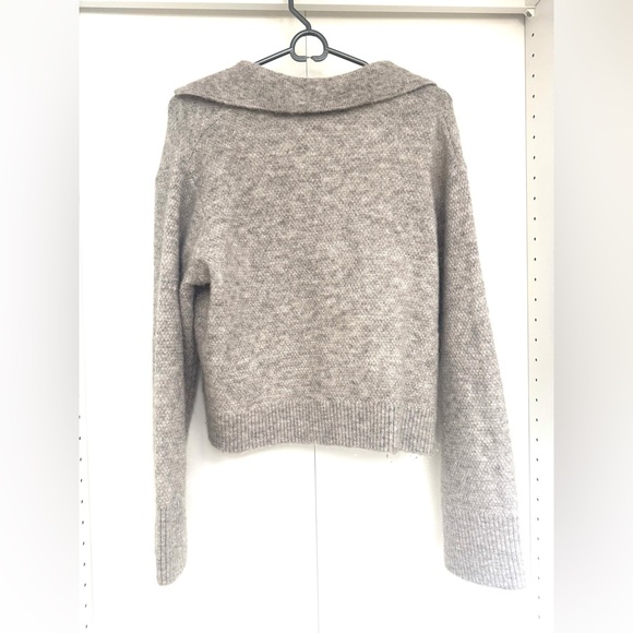 & Other Stories- Collared Boxy Knit Jumper - Small - Picture 3 of 4